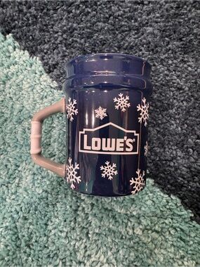 Limited Edition Lowe’s Bucket Ceramic Coffee Mug Holiday 2025